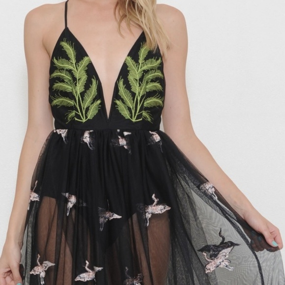DRESS MAXI IVY Embroidered Maxi Dress - Picture 2 of 4